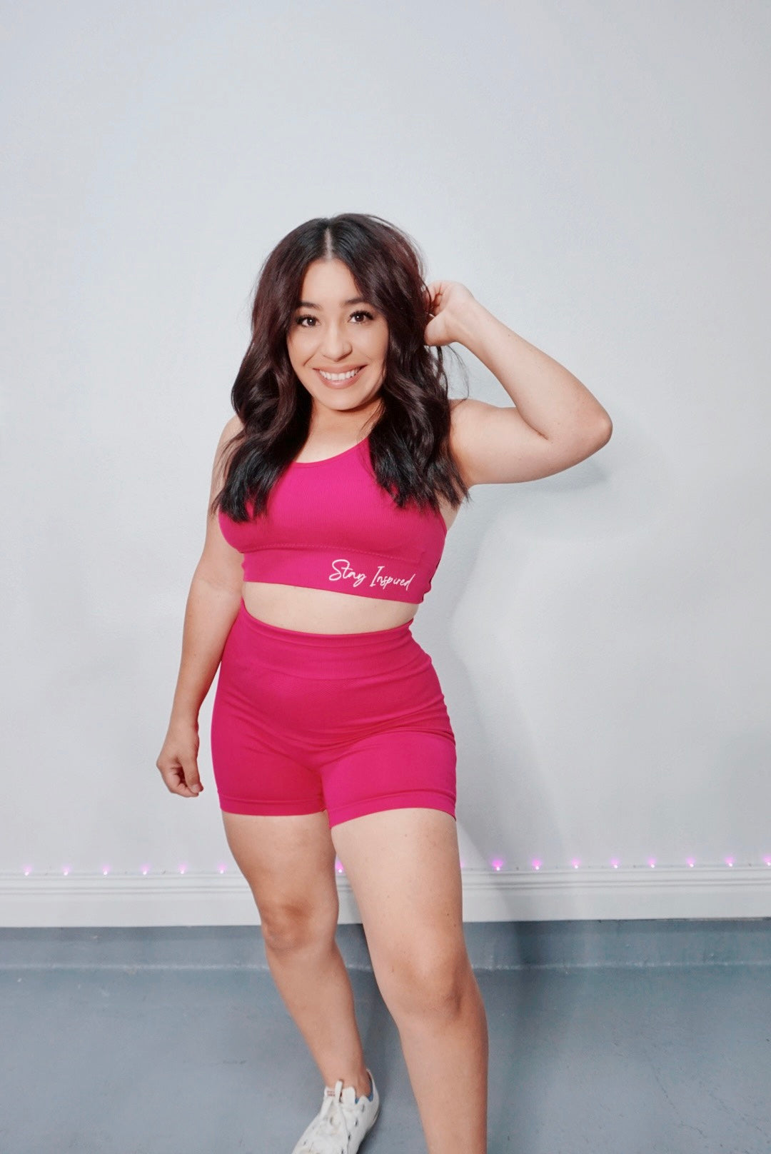 Look Back At It Shorts (Pink)