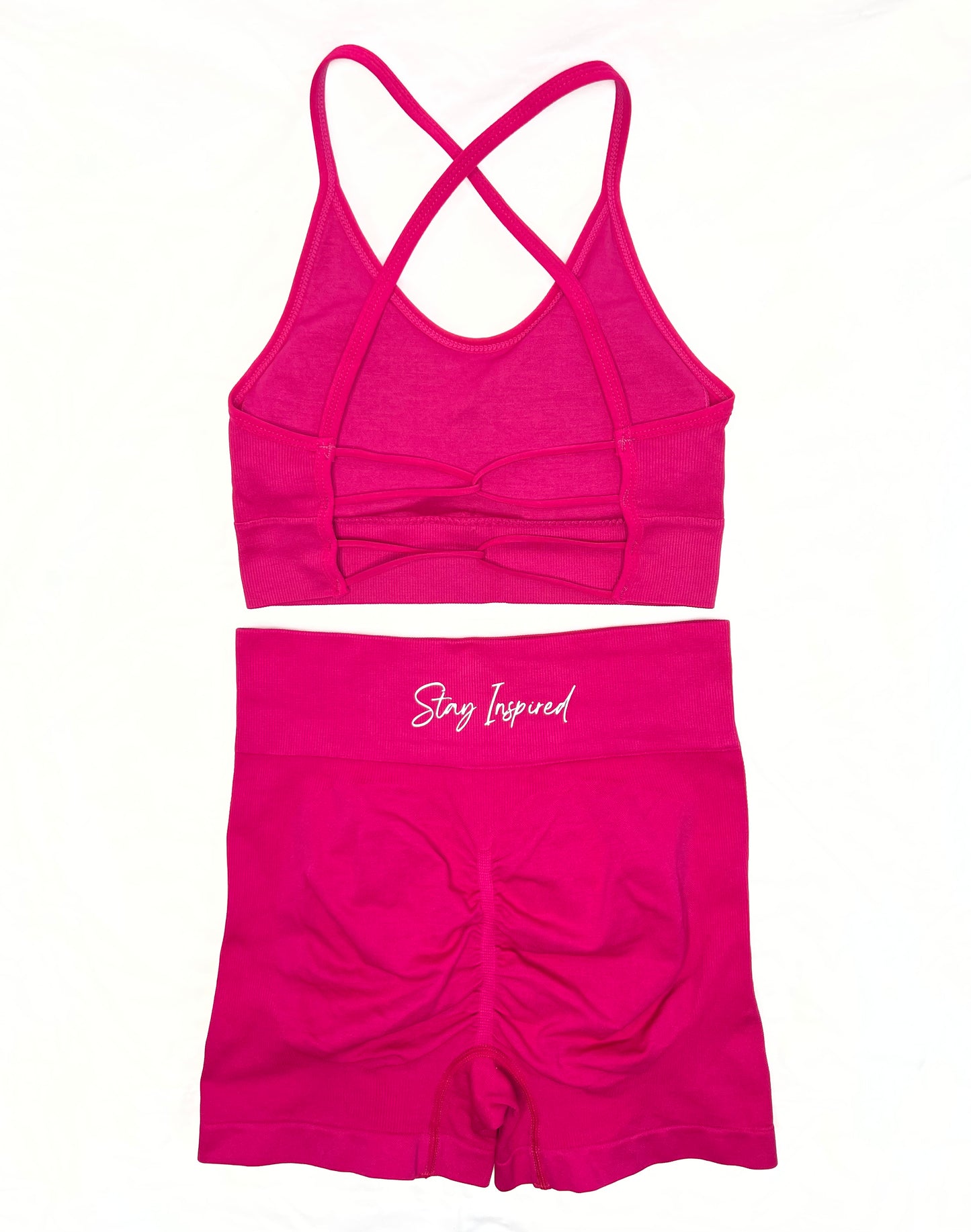 Look Back At It Shorts (Pink)