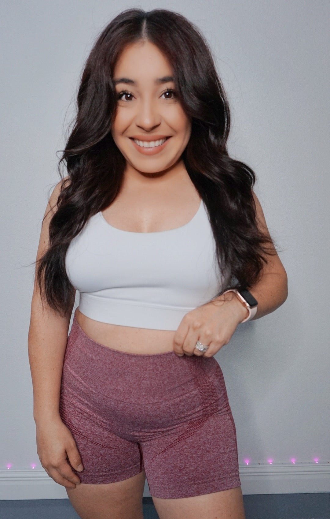 Seamless Shorts (Maroon)