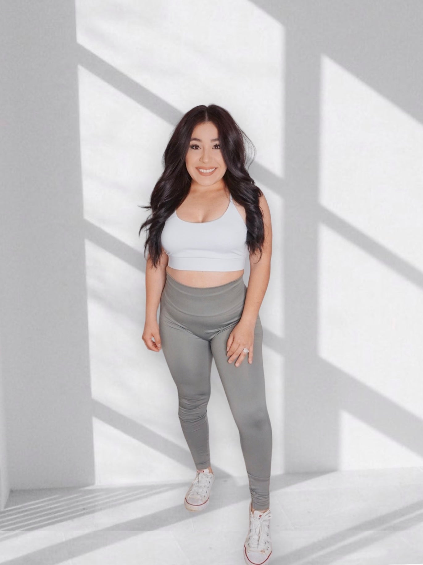 Seamless Scrunch Leggings (Grey)
